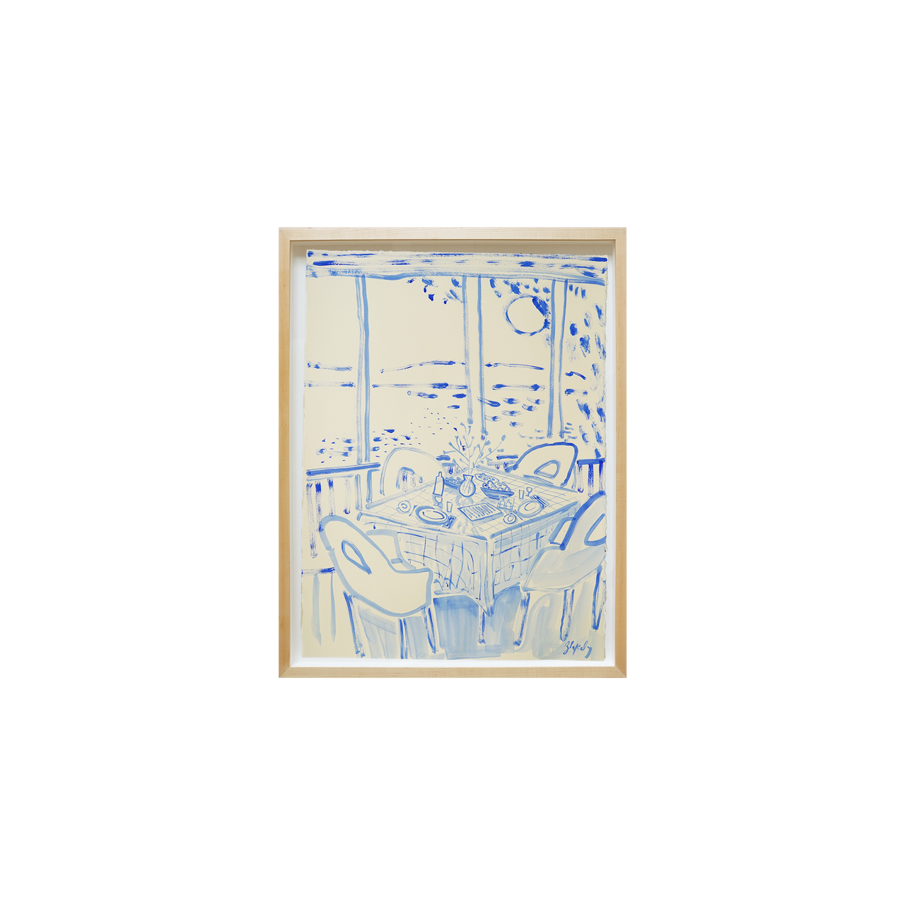 Table in Cobalt No. 2
