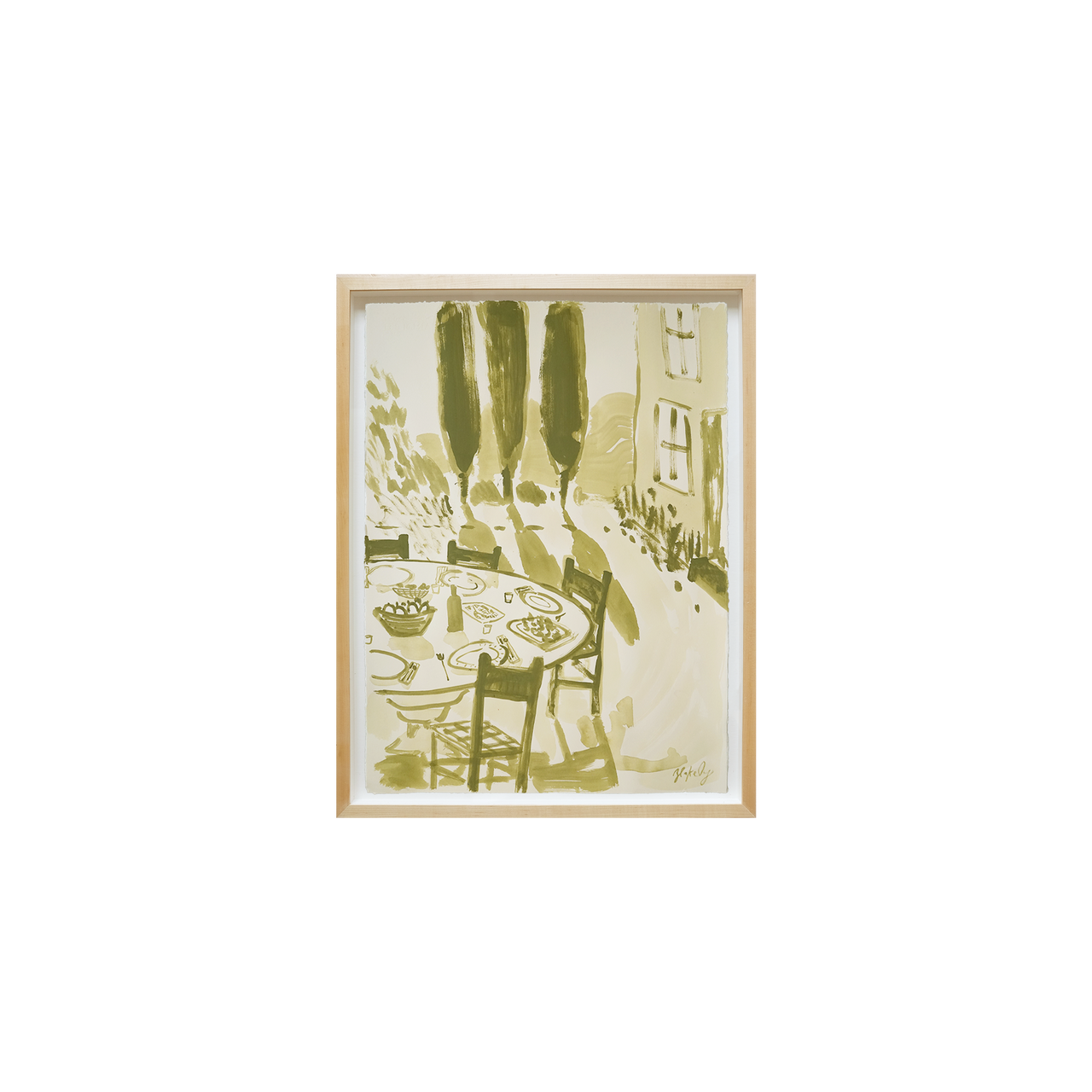 Table in Olive No. 2