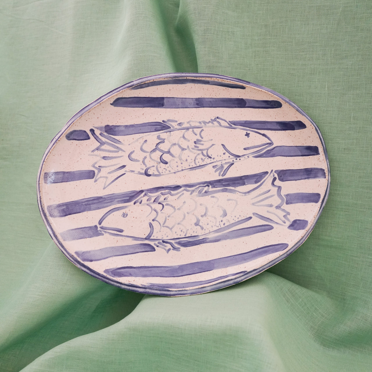 Ceramic Fish Platter