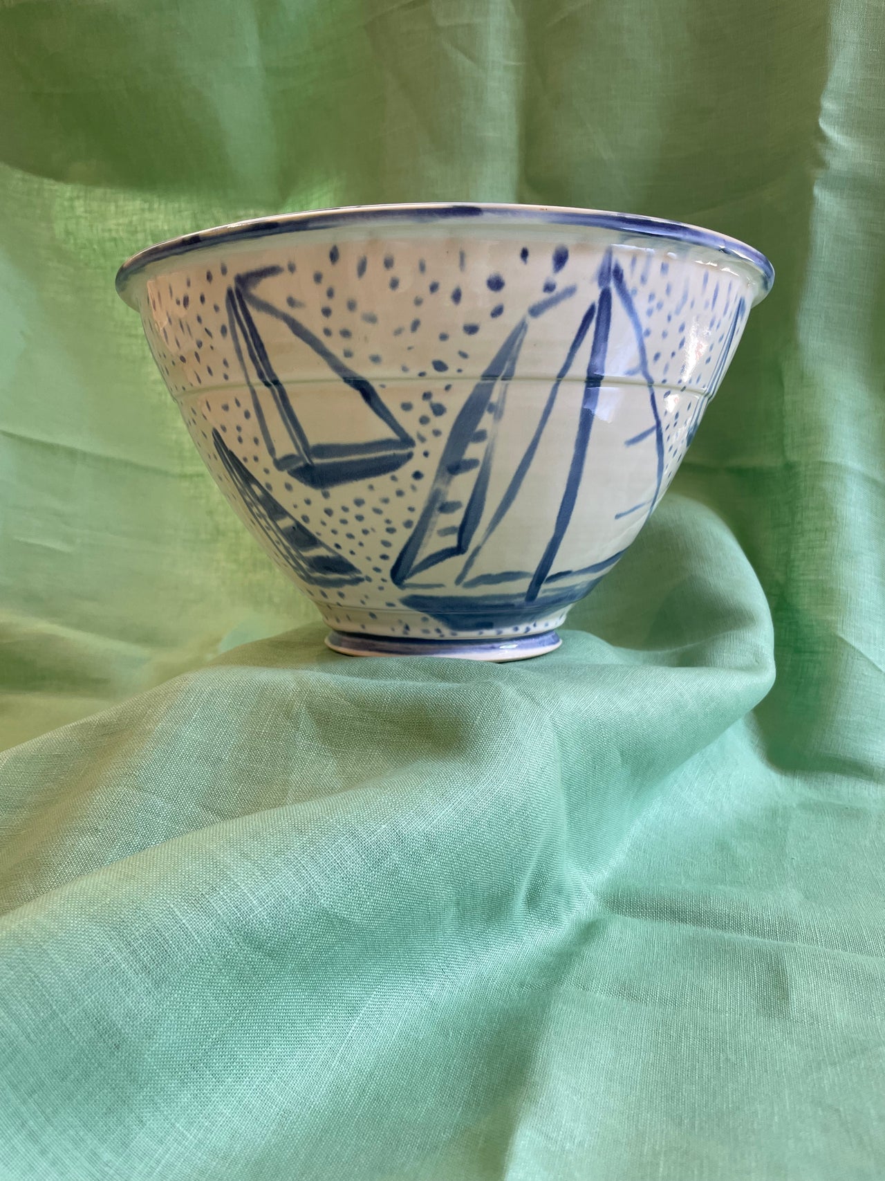 Large Sailboat Bowl