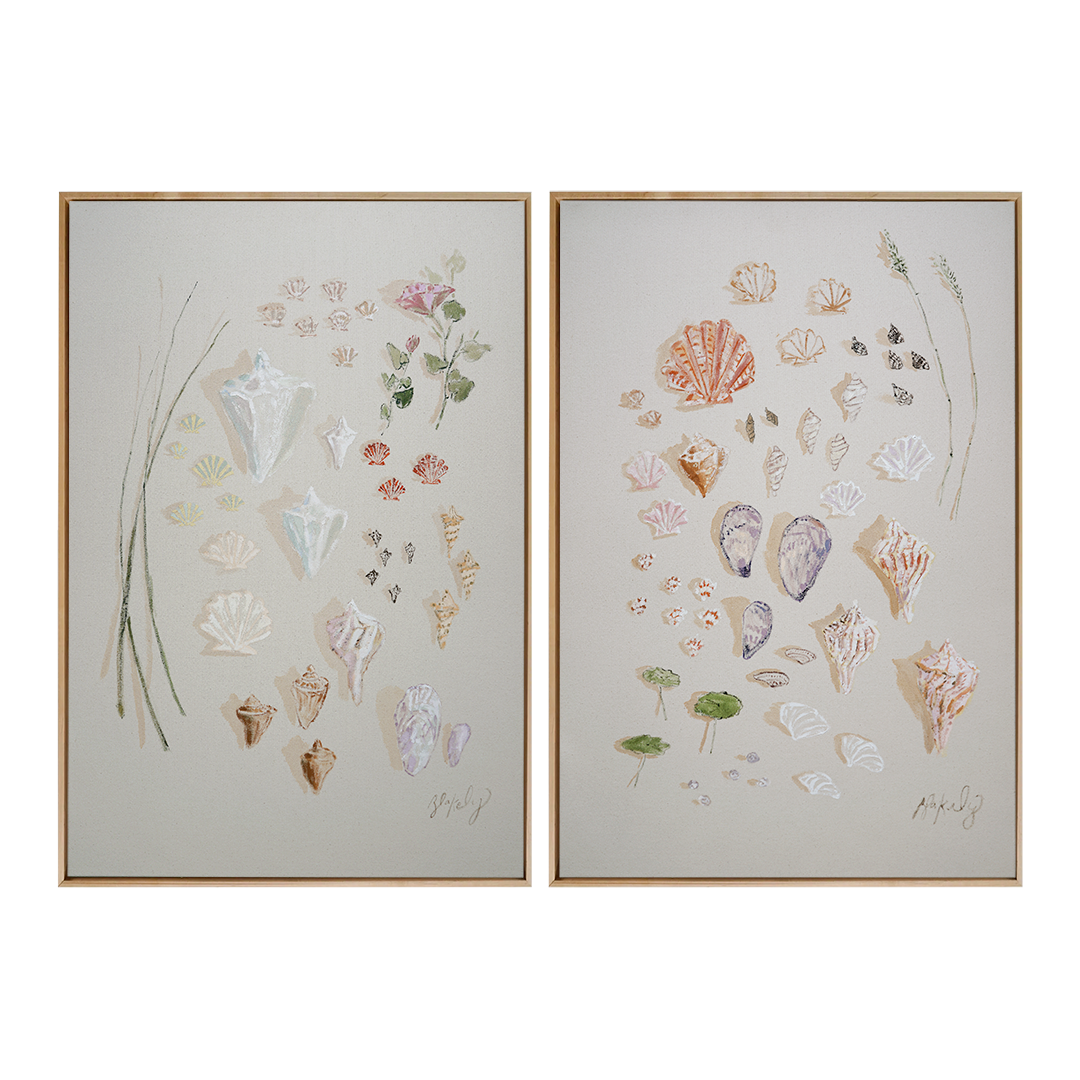 Summer Finds (Diptych)