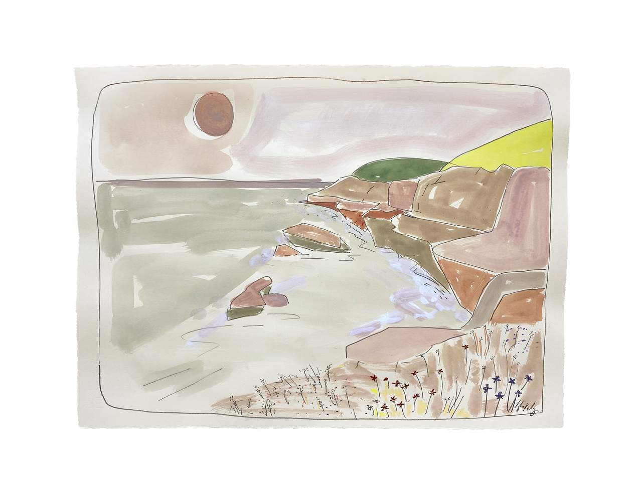 Sun, Moon + Sea - No. 12