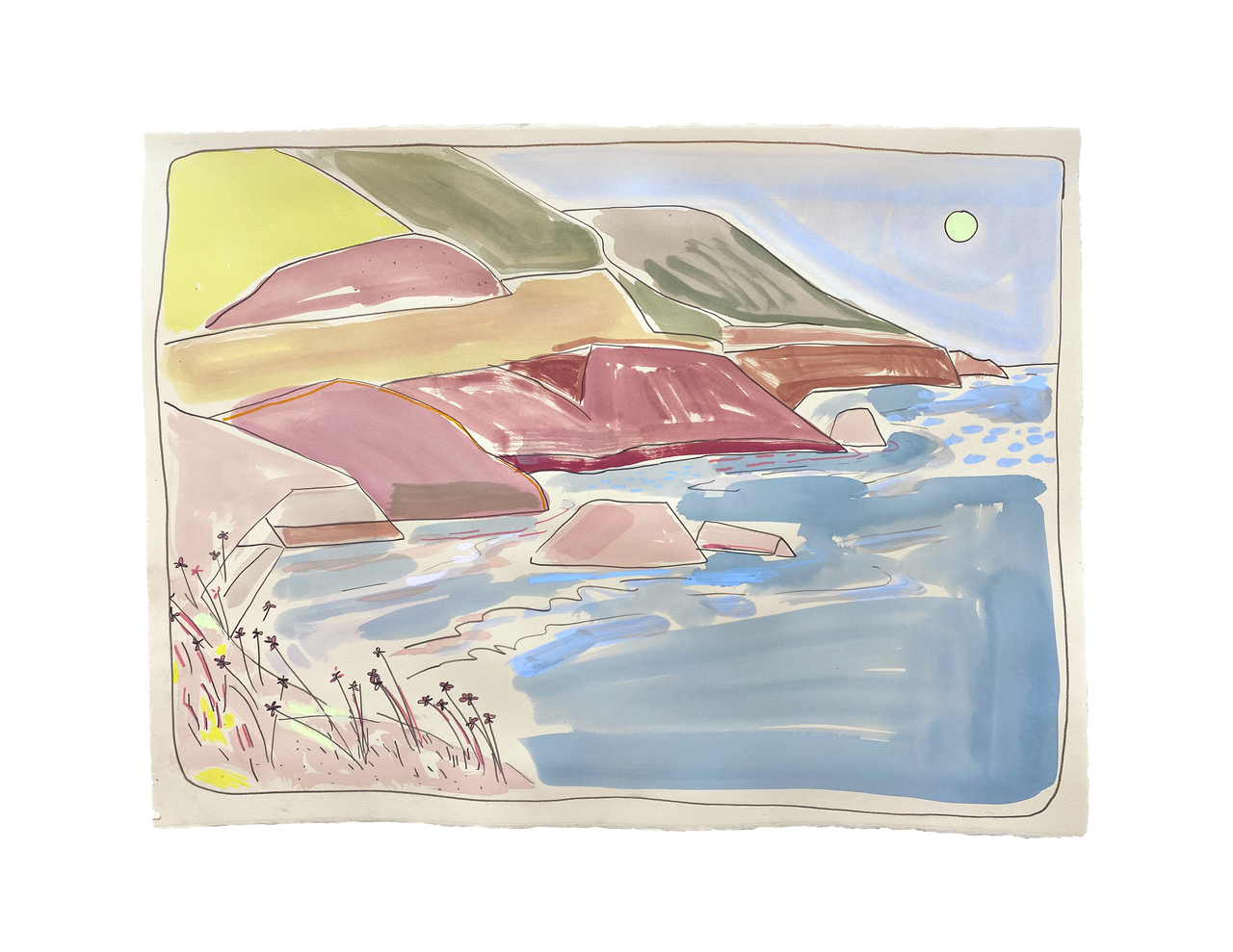 Sun, Moon + Sea - No. 13