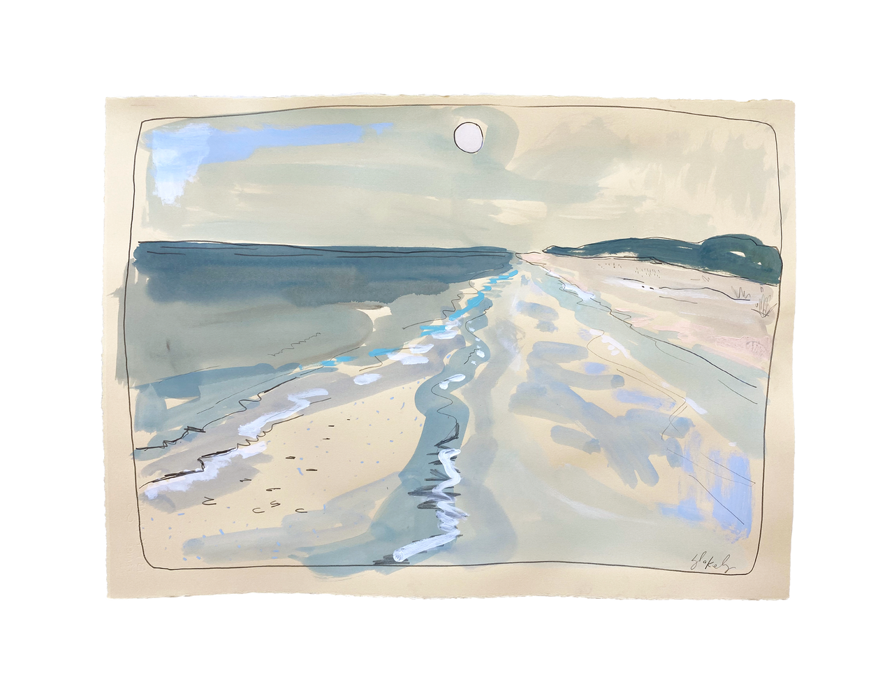 Sun, Moon + Sea - No. 16