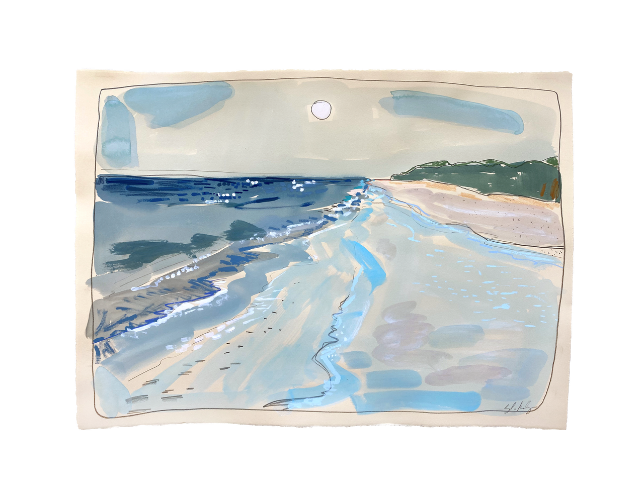 Sun, Moon + Sea - No. 17