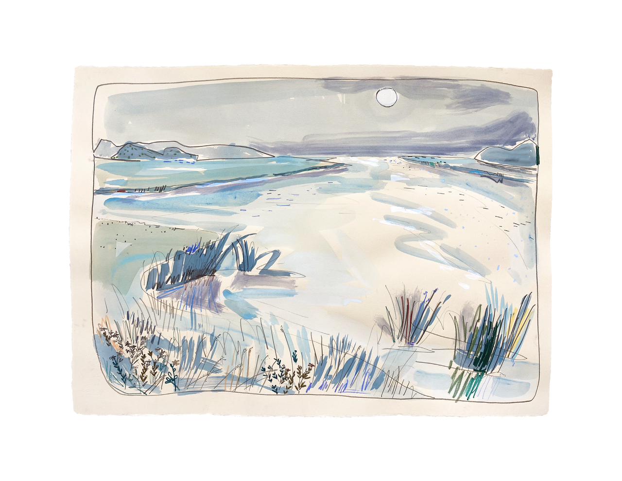 Sun, Moon + Sea - No. 18