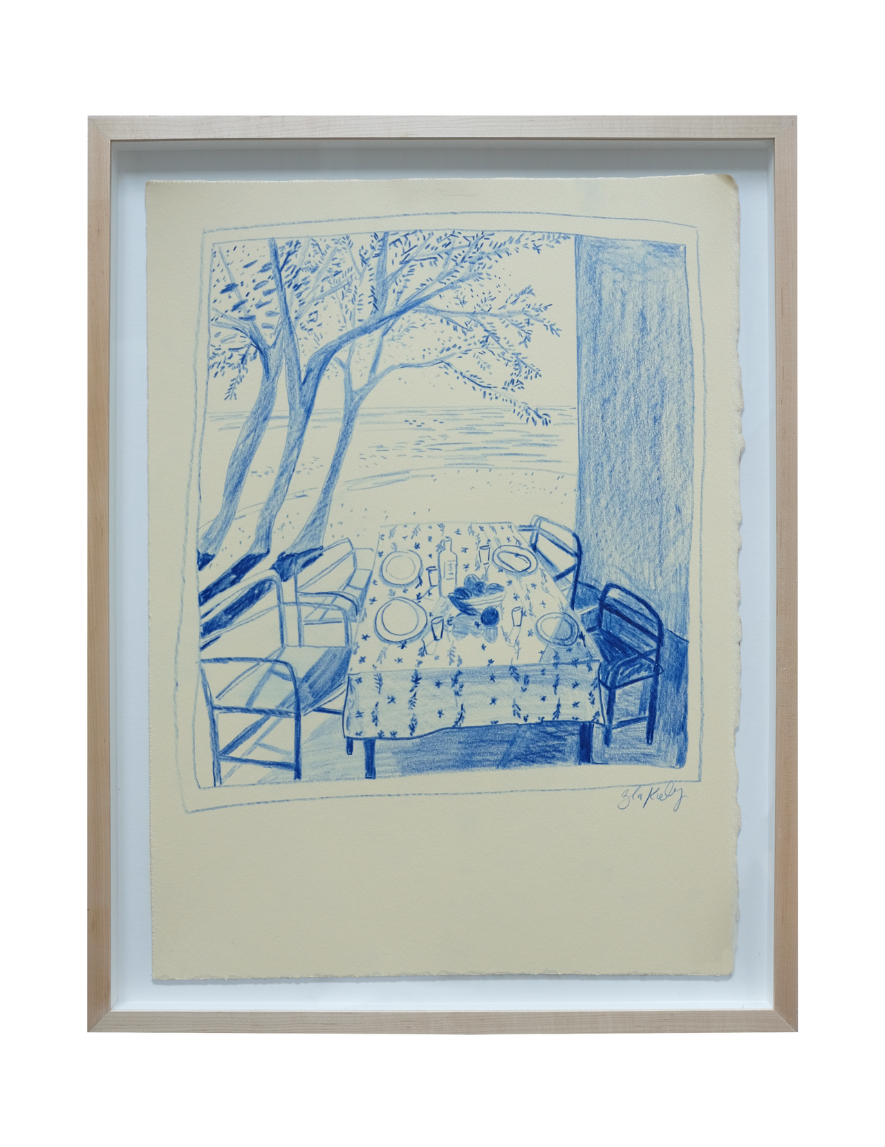 Dining in Blue - No. 1