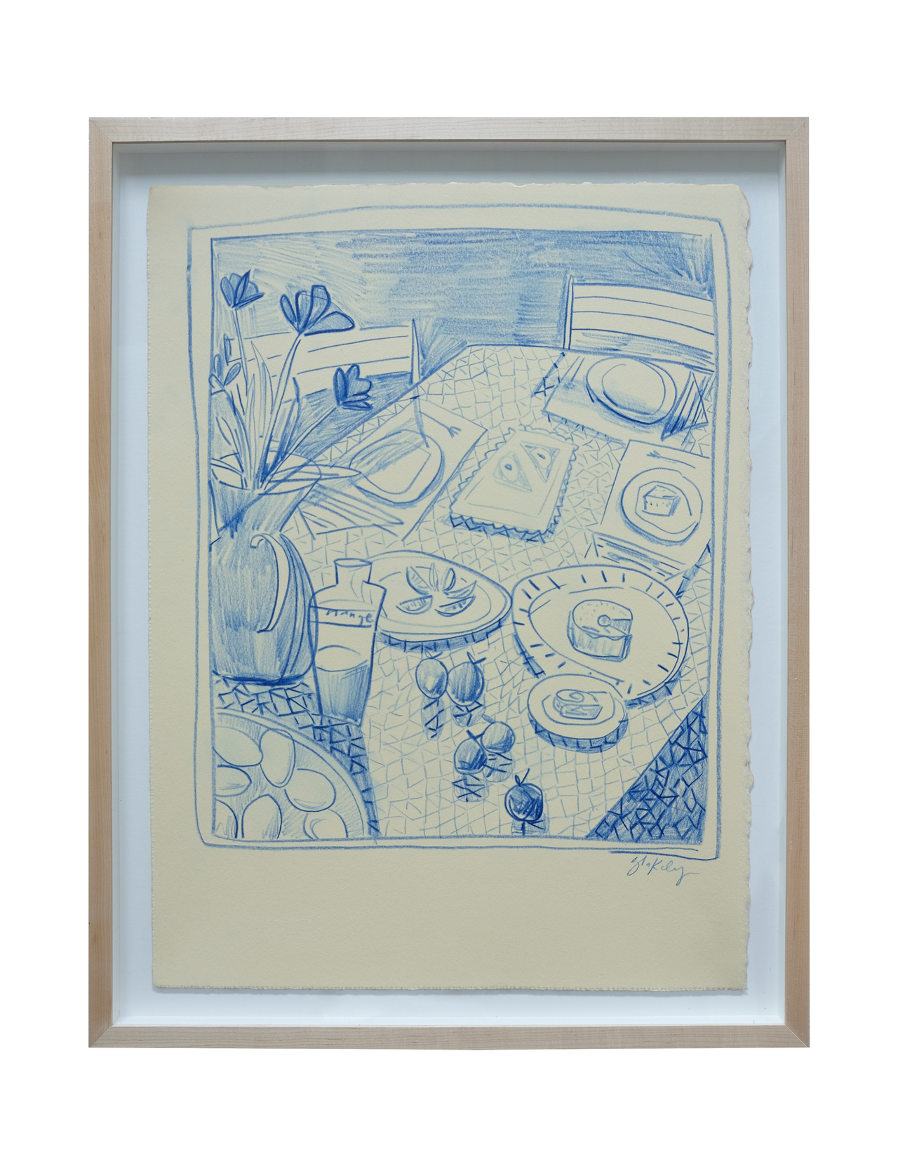 Dining in Blue - No. 2