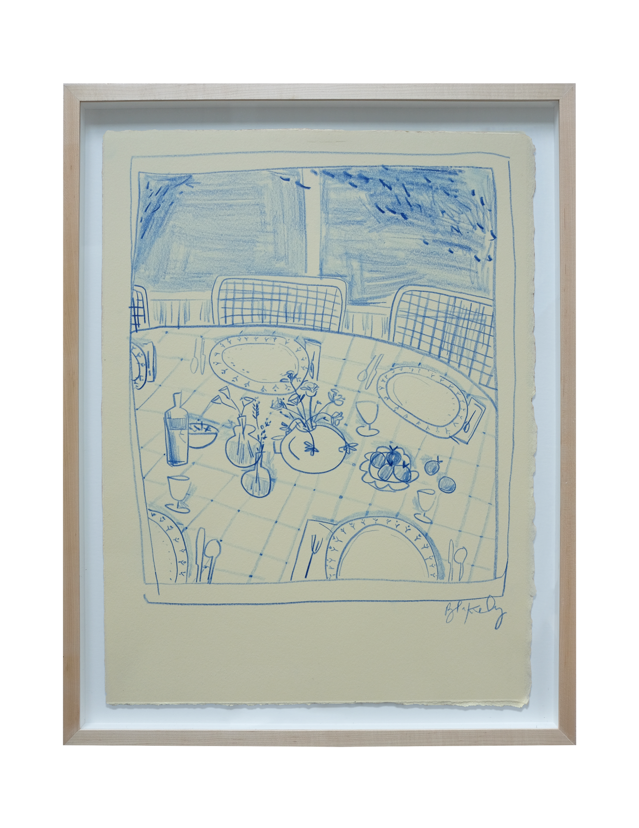 Dining in Blue - No. 3