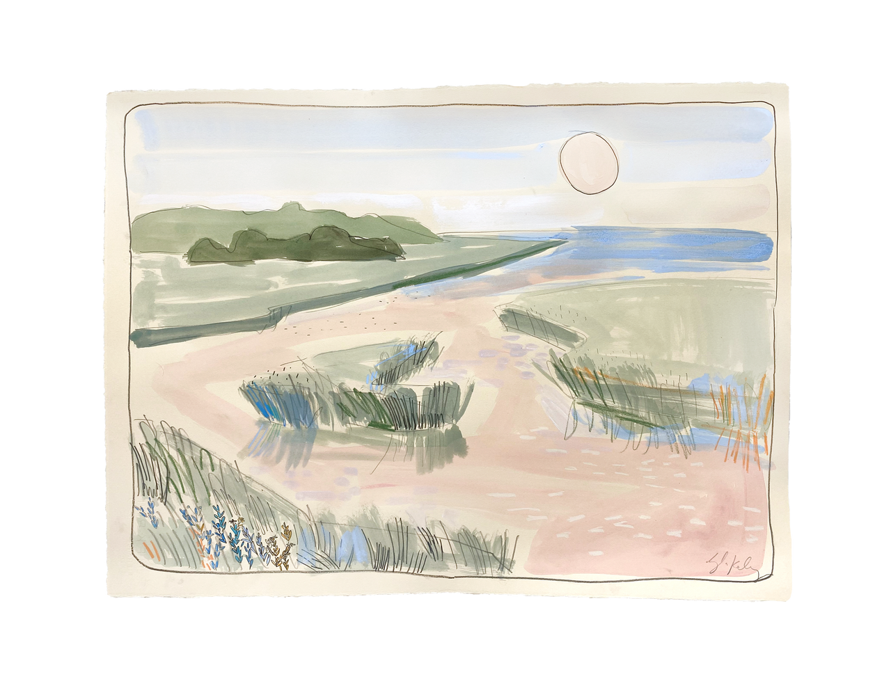 Sun, Moon + Sea - No. 5