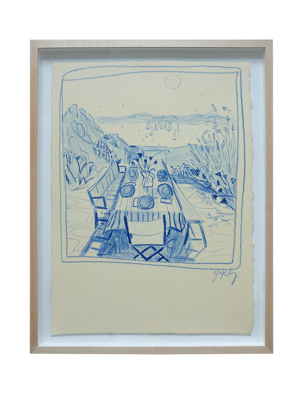 Dining in Blue - No. 5