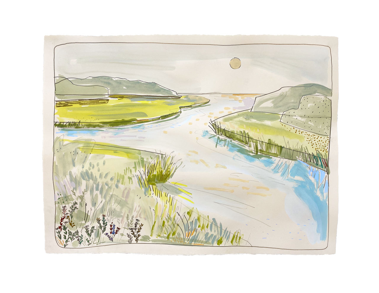 Sun, Moon + Sea - No. 6