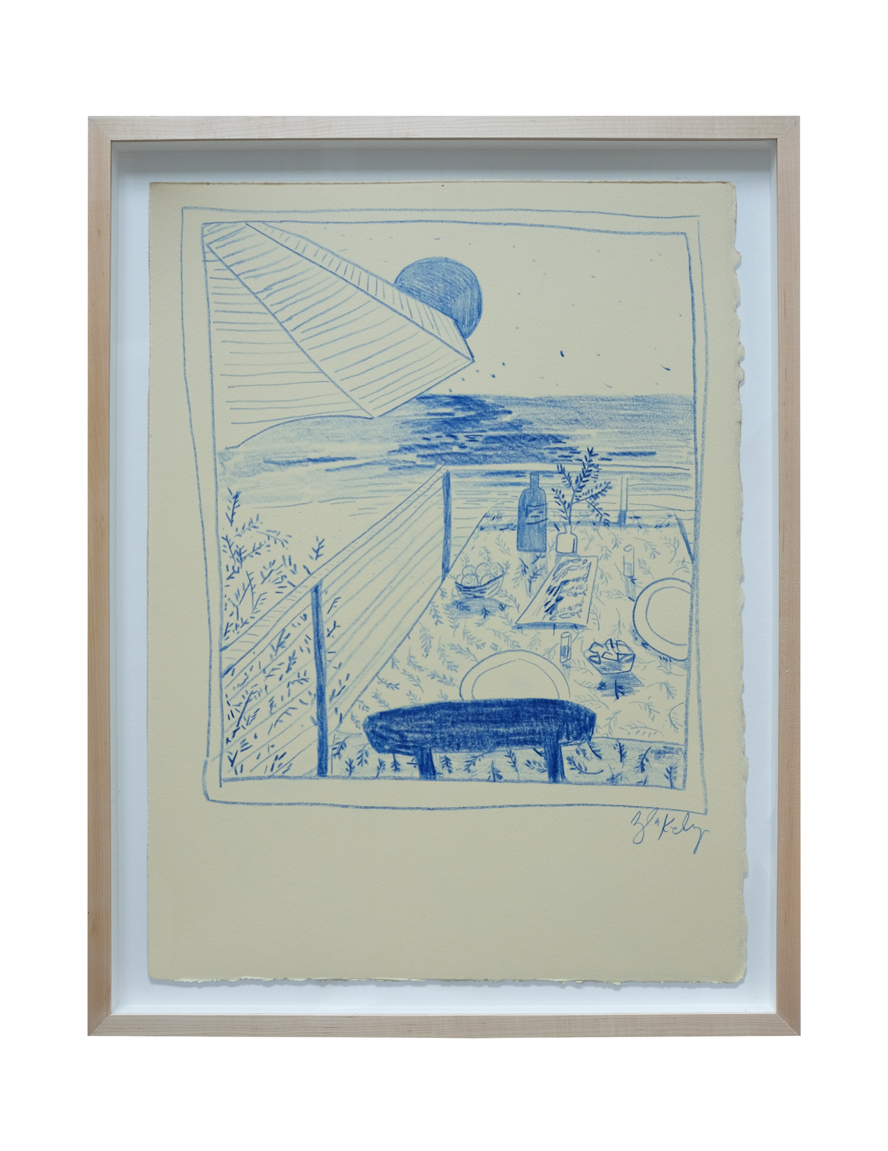 Dining in Blue - No. 6