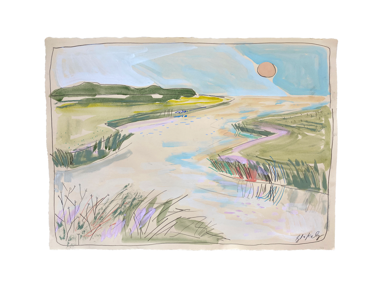 Sun, Moon + Sea - No. 9