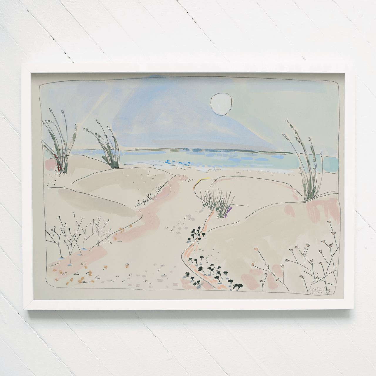 "A Dip in the Sea" Print