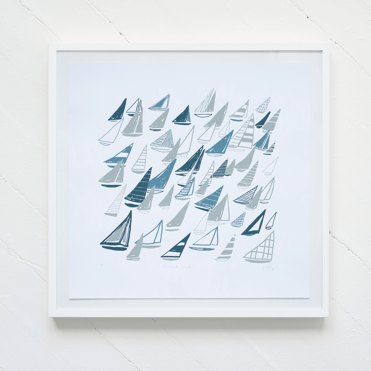 "Coastal Sails" Print
