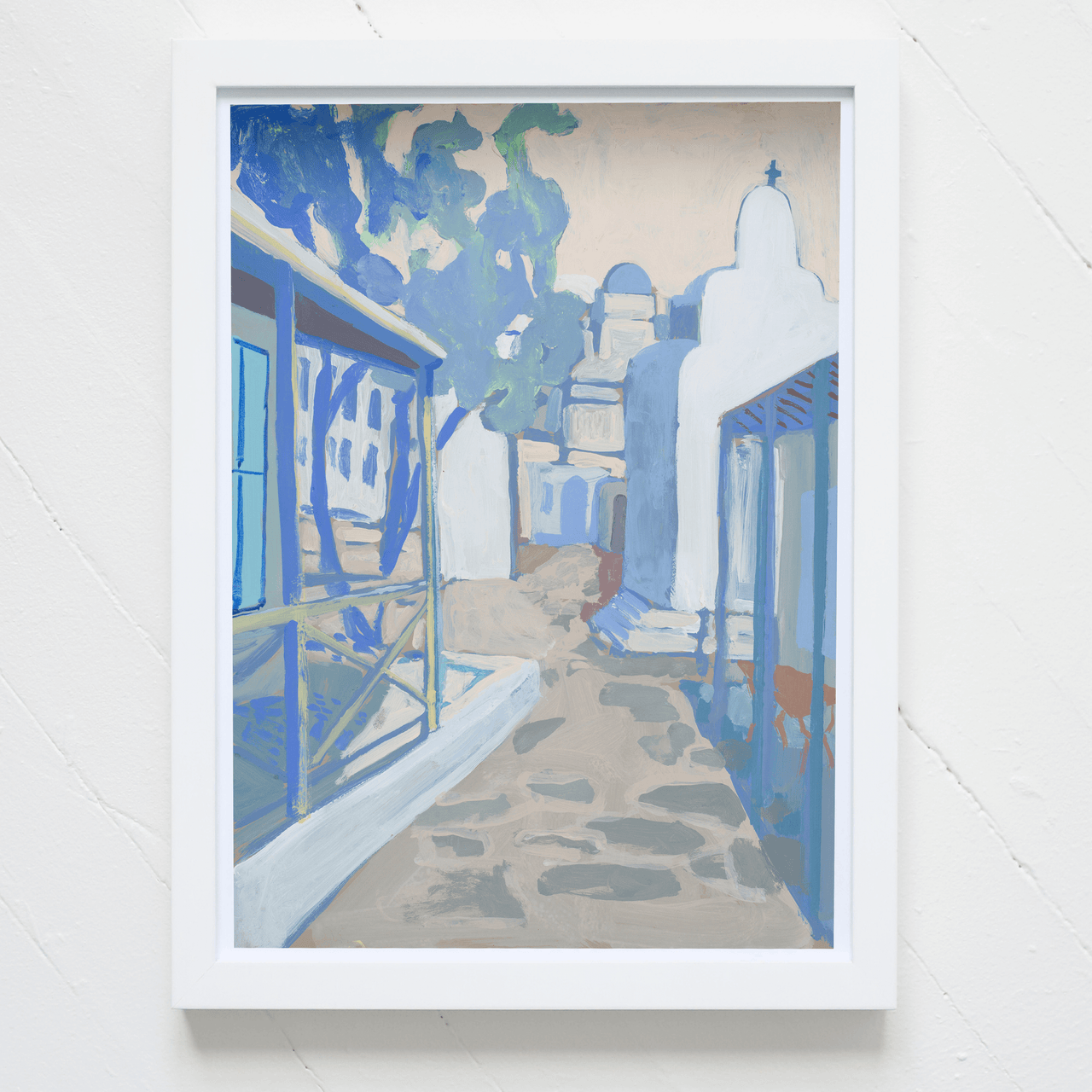 "Blue Shadows" Print