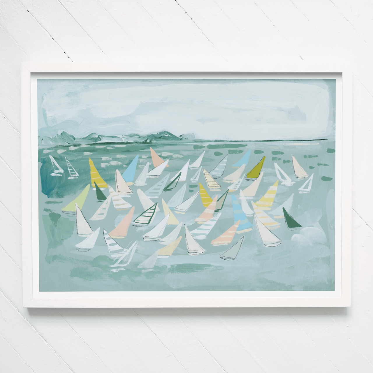 "Gathering Sails" Print