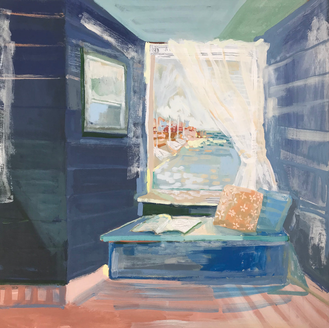 Sitting Seaside