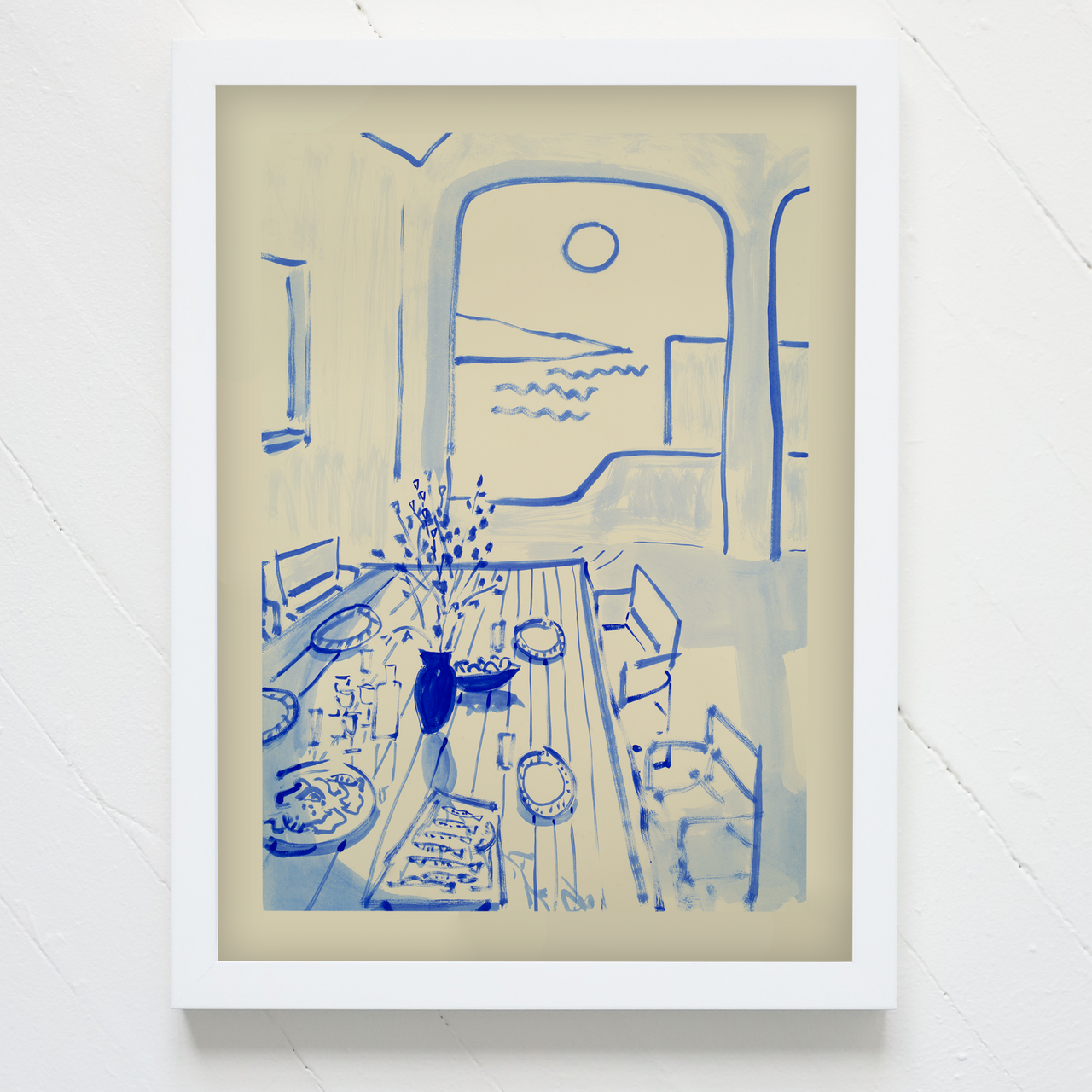 "Summer in Blue" Print
