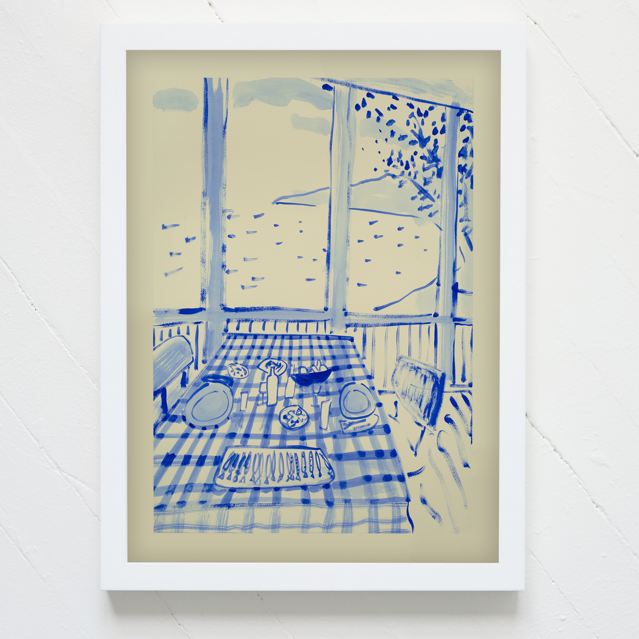 "Summer in Gingham" Print