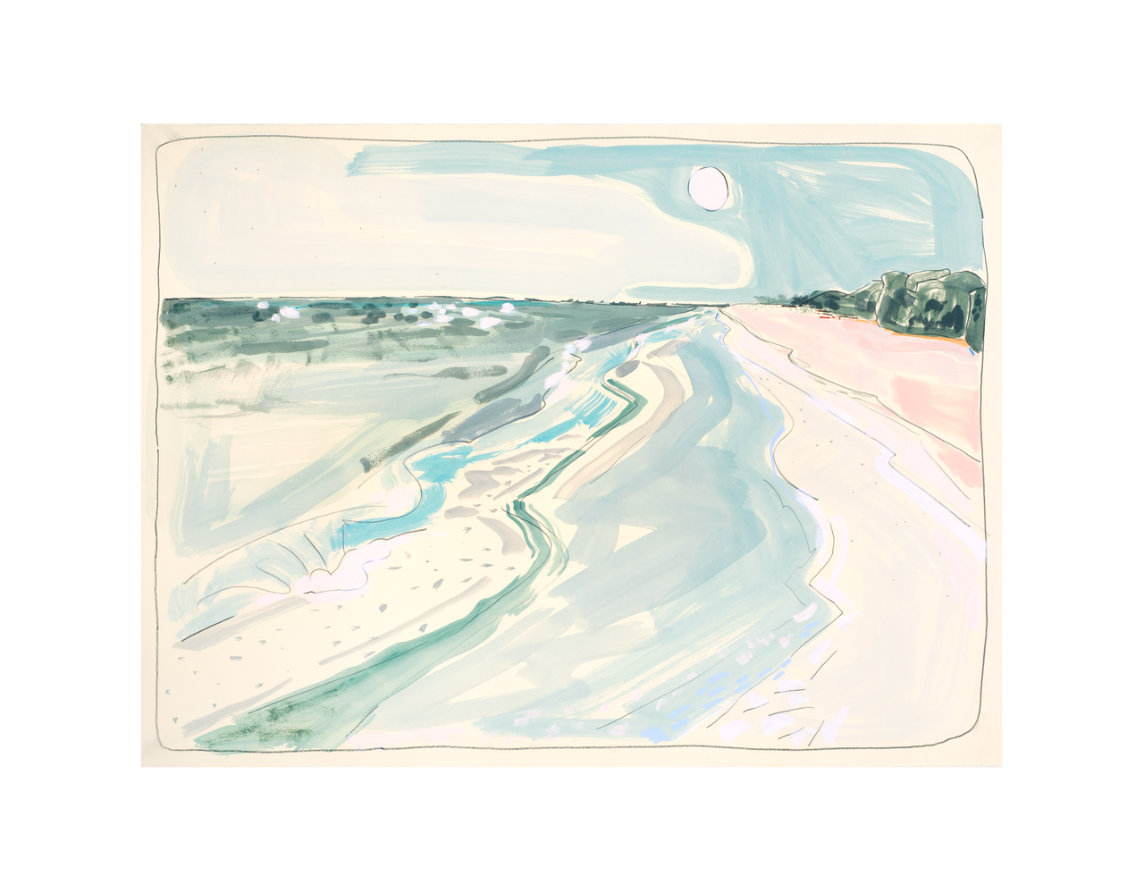 Sun, Moon + Sea - No. 28