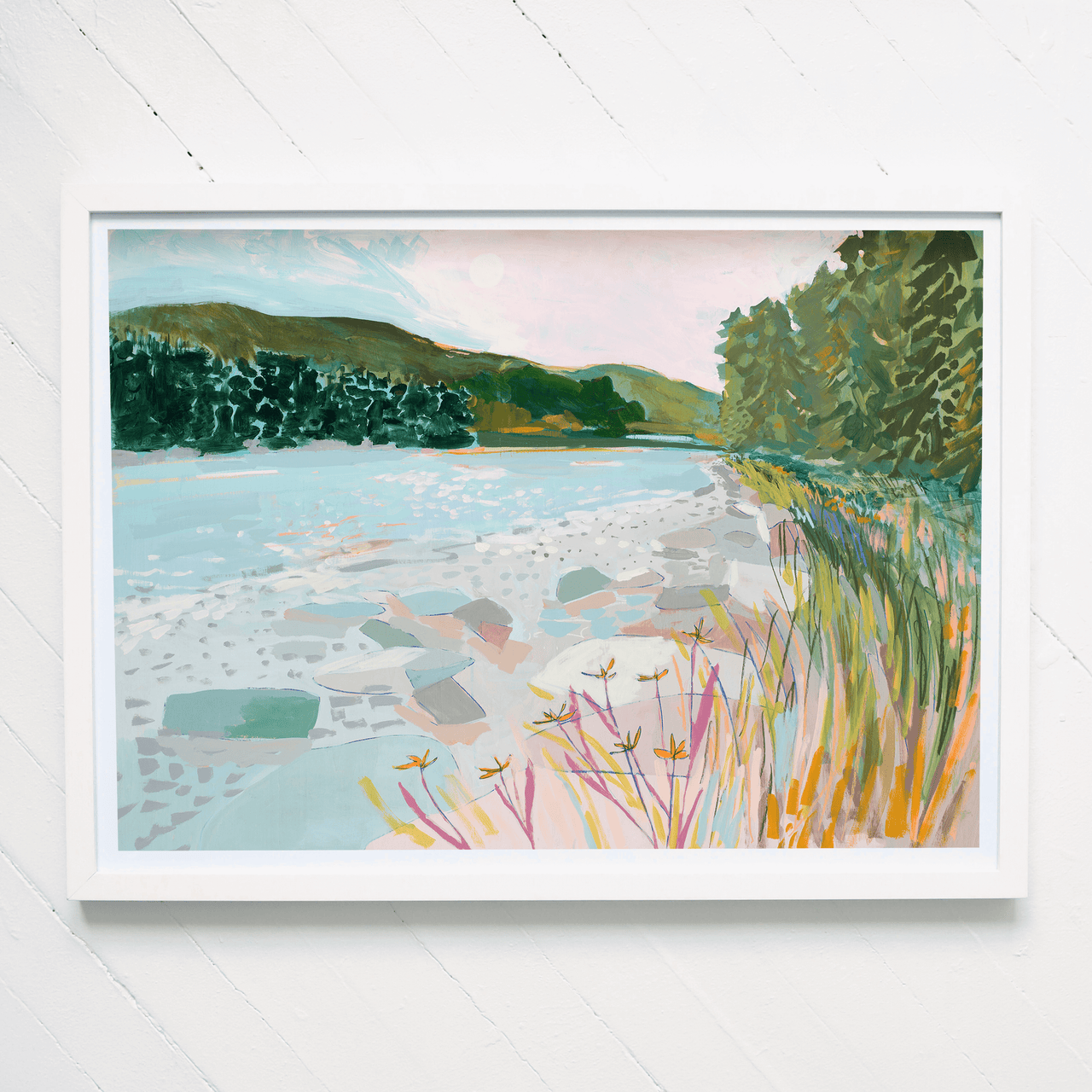 "Washed in Hazel" Print