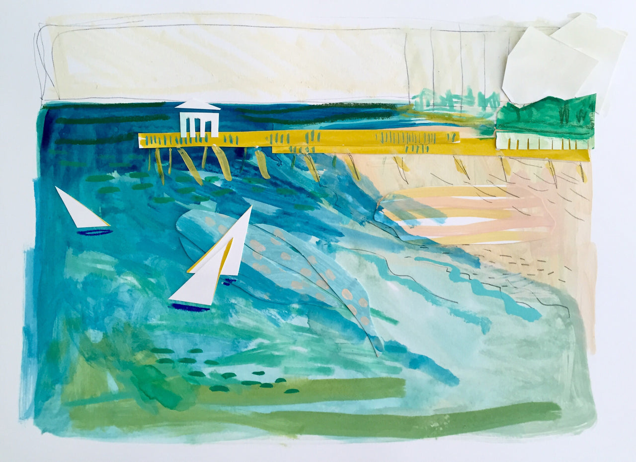 Lunch at Newport Beach