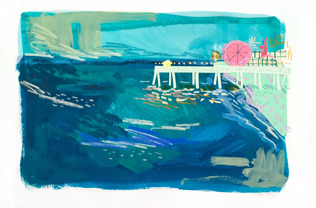 Santa Monica at Dusk