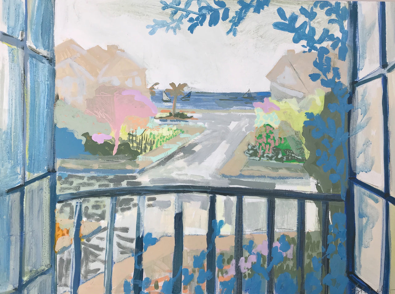 Sidewalk to the Bay