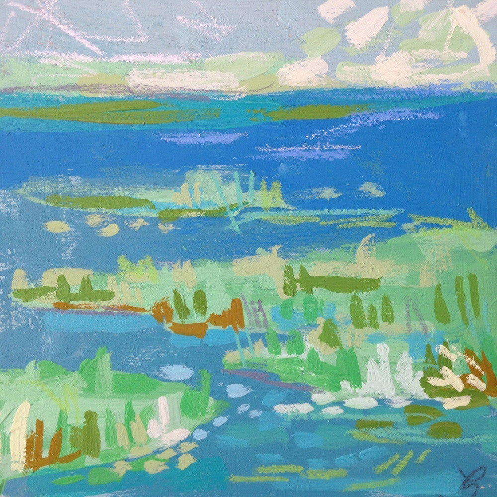 Tiny Clear Day Marsh