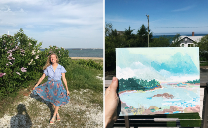 Paintings from a Cape Cod Weekend!