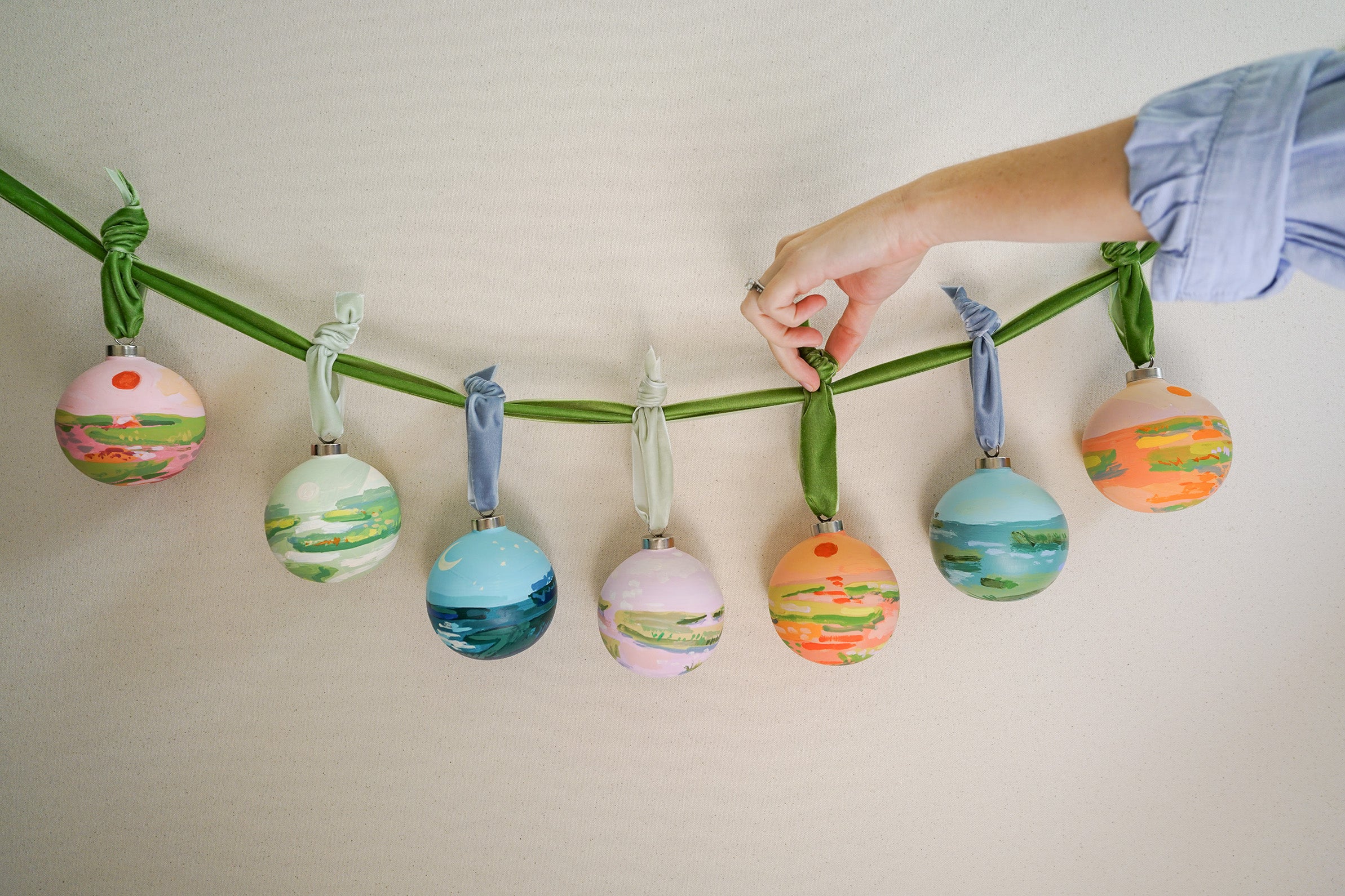 Hand-painted Ornaments