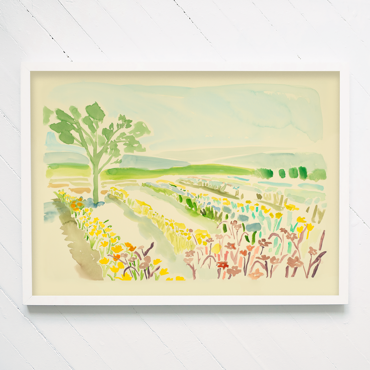 "Flower Fields" Print