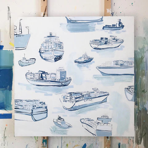 Monochromatic Boats | 2017