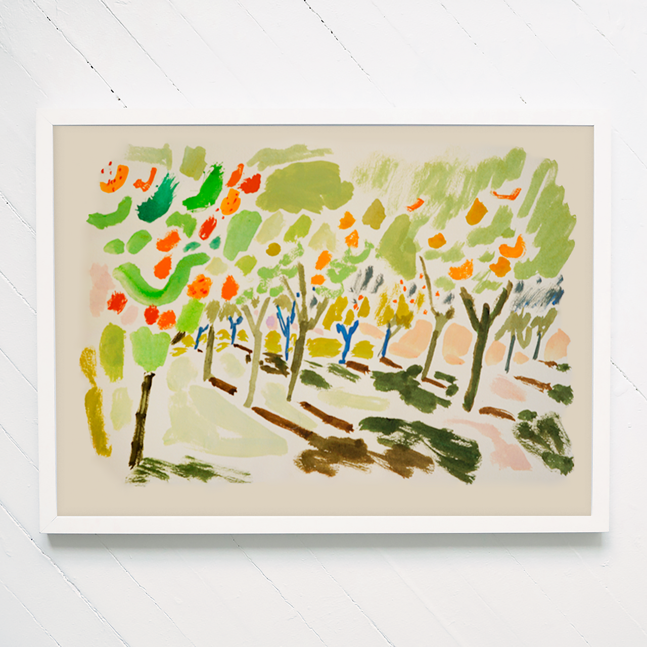 "Orange Orchard" Print