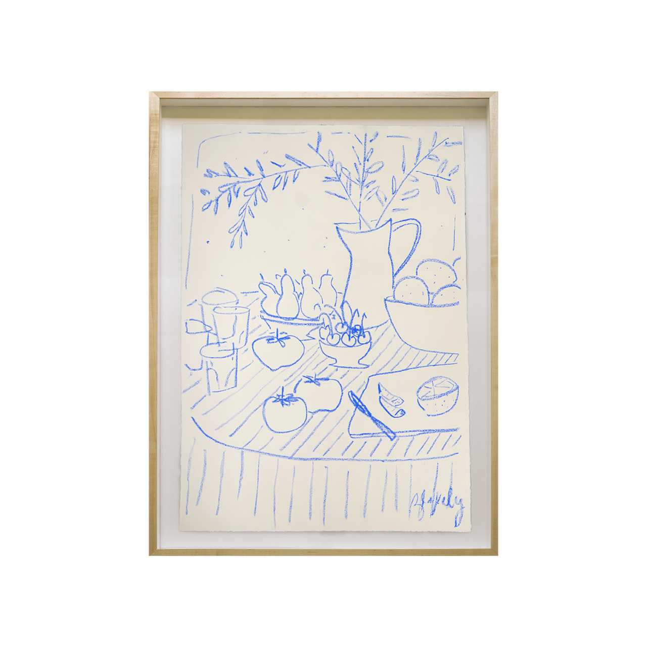 Table in Blue - No. 12