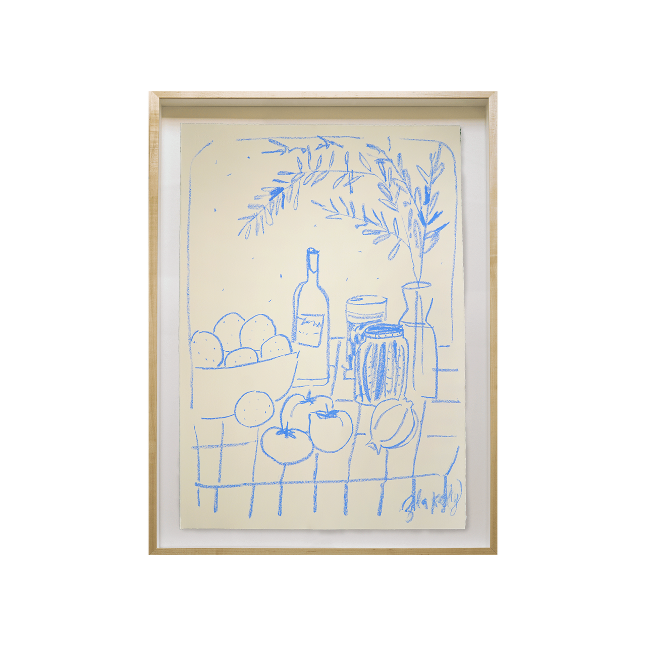 Table in Blue - No. 2