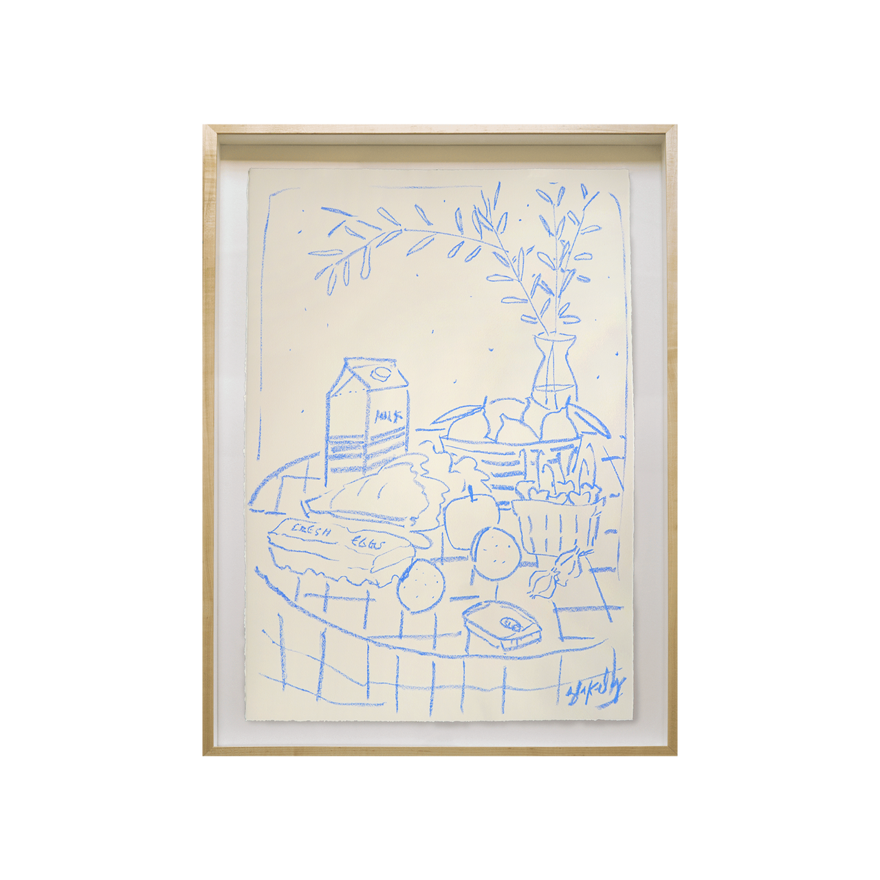 Table in Blue - No. 7