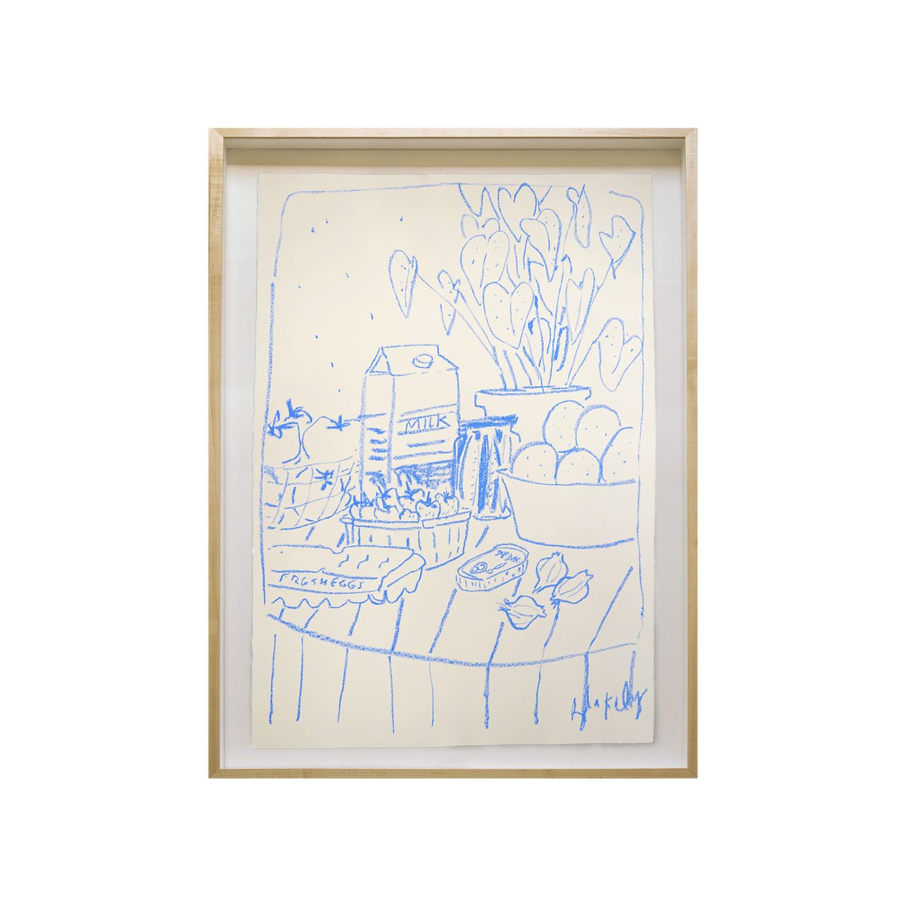 Table in Blue - No. 9