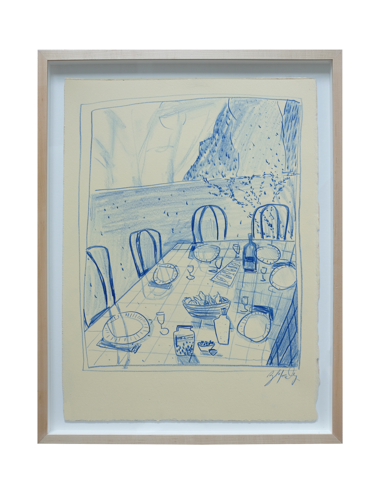 Dining in Blue - No. 4