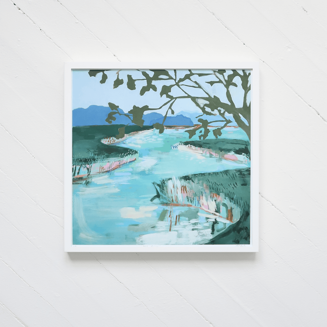 "Teal River" Print
