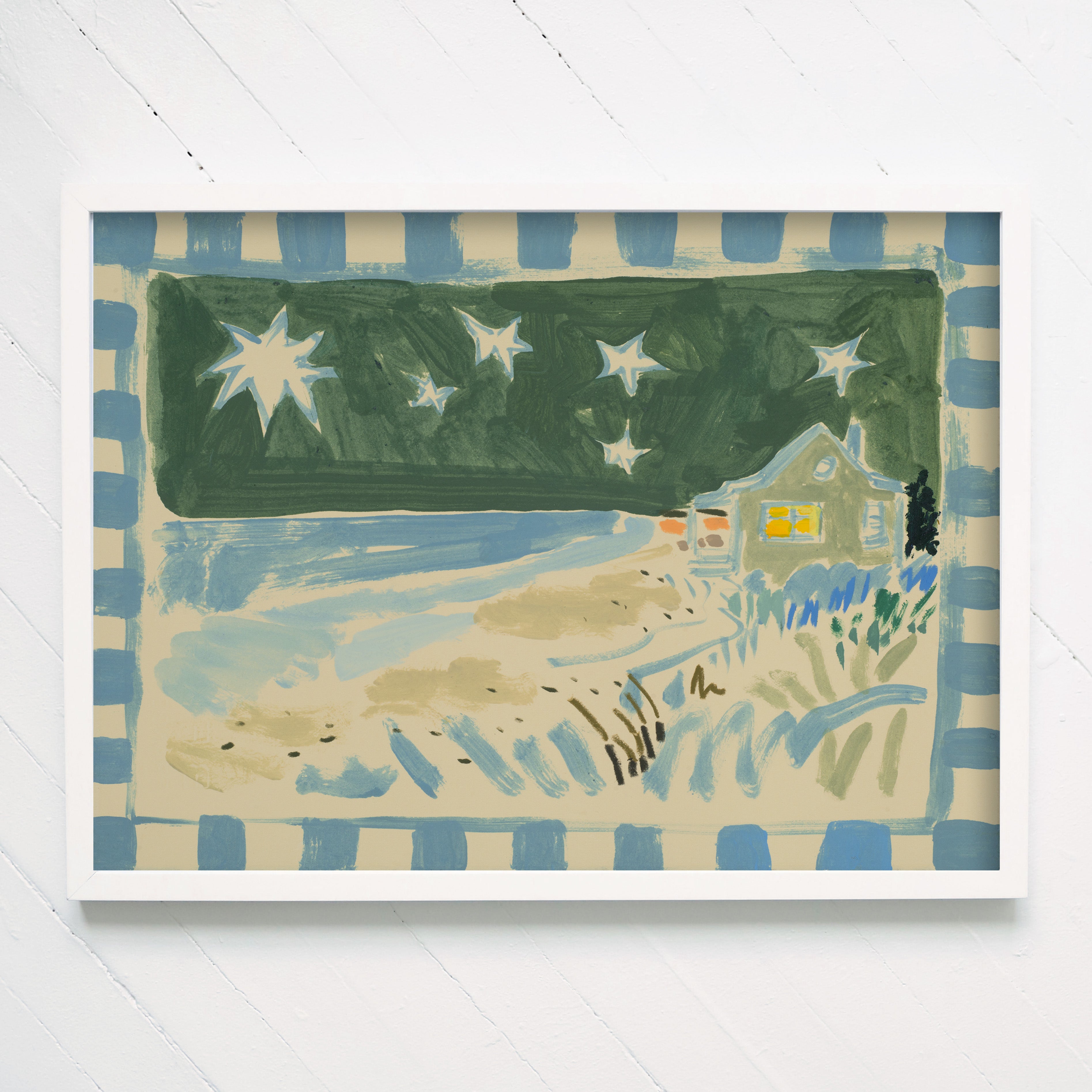 VACATION giclee print made popular from original painting